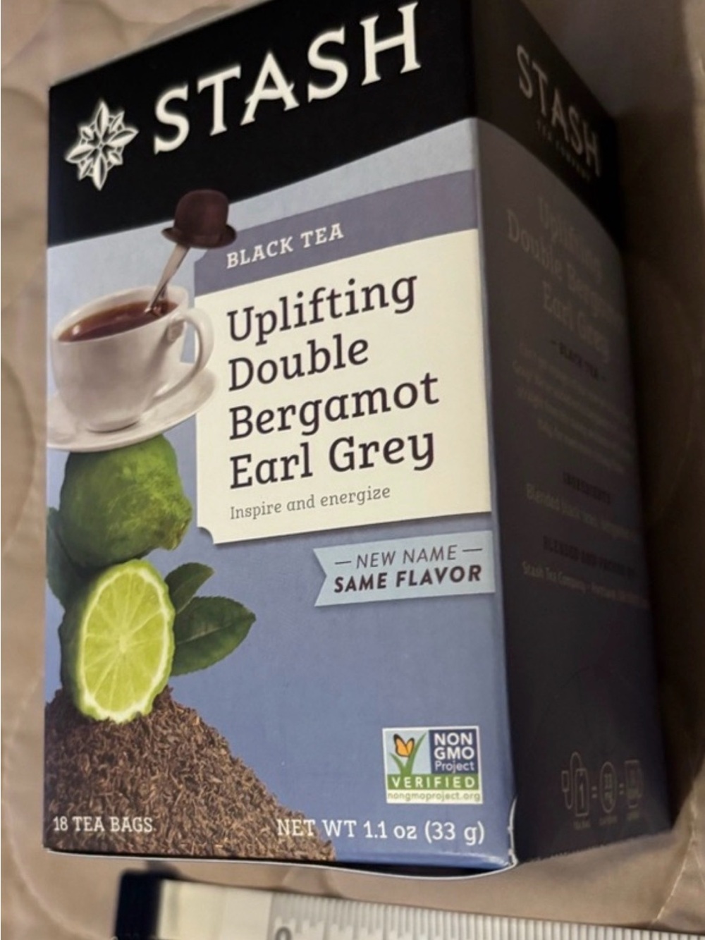 Stash Uplifting Double Bergamot Earl Grey Black Tea - 18 Count Tea Bags